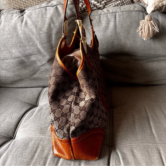 Gucci Brown and Orange Shoulder Bag - Picture 4 of 16